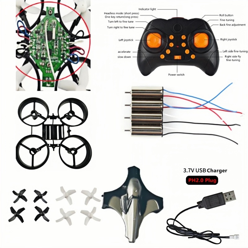 완벽한 DIY 드론 키트 2.4G 6축 자이로 헤드리스 - Drone Kit Beginner 리뷰 및 가격